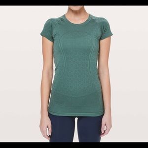 Lululemon Run Swiftly Short Sleeve (Green)